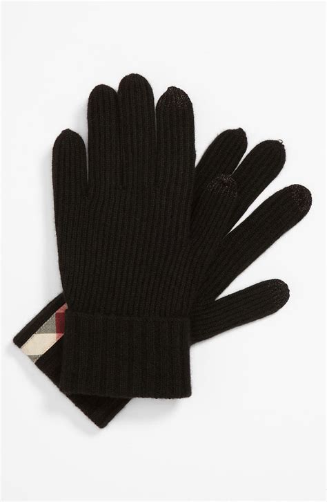 burberry cashmere blend touch screen gloves|Burberry Limited.